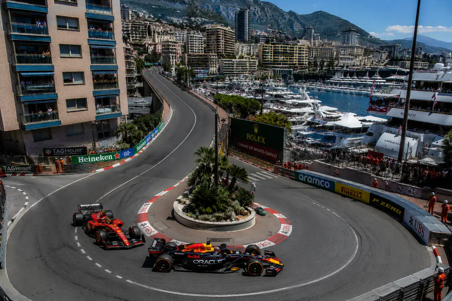 Monaco Grand Prix race circuit